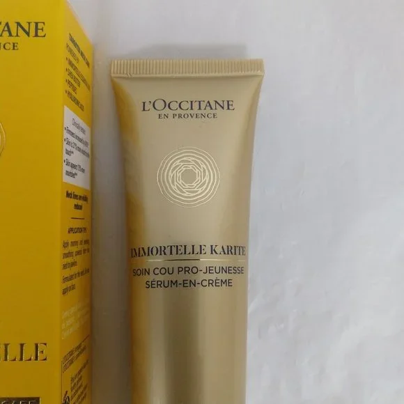 L'Occitane Immortelle Pro -Youth Neck Cream Serum in Cream 50ML